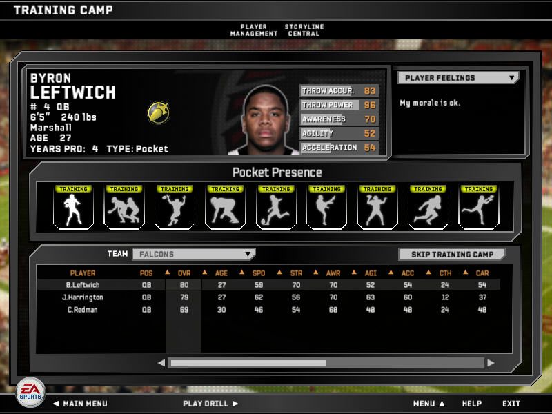 Madden NFL 08 screenshot 5 for Wii